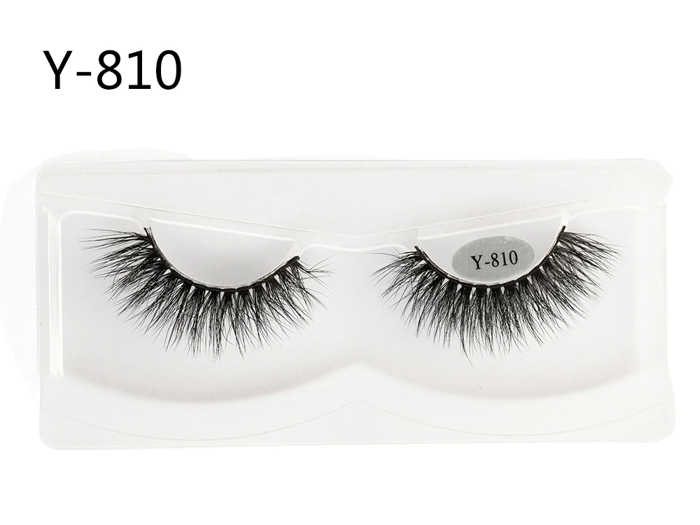 Yelix New Fashion Human False Eyelashes Strip 30 Pairs 3D-8D Mink Fur Lashes Make up Natural Fake Wispy Eyelash Beauty Tools