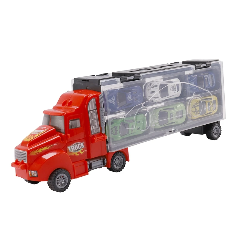Эжекторное транспортное средство пожарная техника детский скользящий сплав тяга назад Автомобиль Моделирование мини автомобиль игрушка модель автомобиля Подарочная коробка мальчик