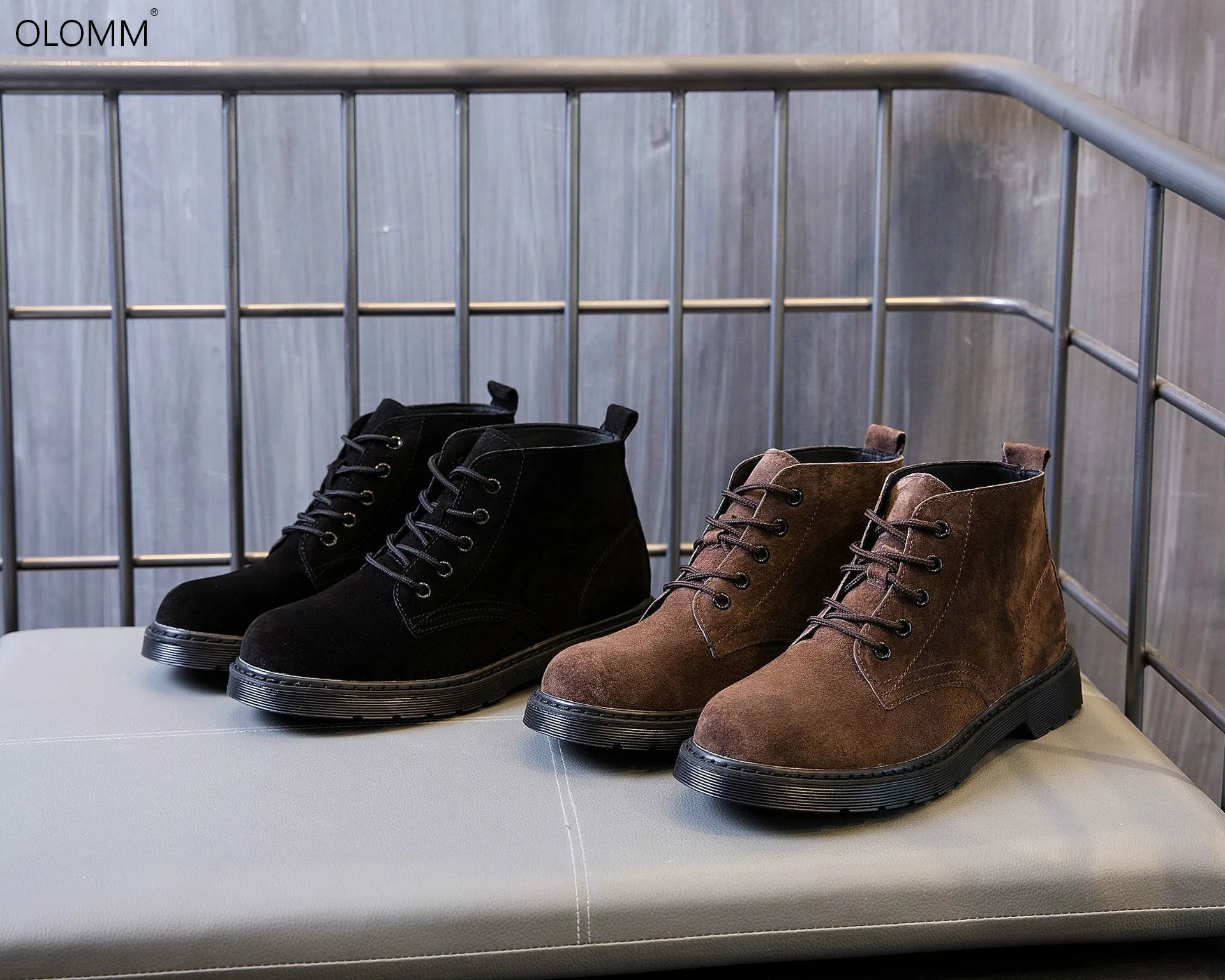 

Men's Martin Boots High 2019 New Short Boots Men's Shoes Spring Trend Tooling Boots Zapatos De Hombre
