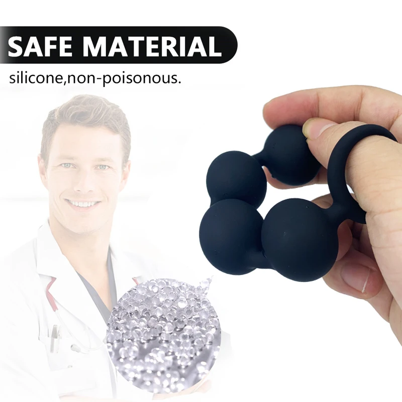 Silicone Small Anal Beads Balls Butt Plug Sex Toys For Women Adult Anus Masturbation Prostate Massage Erotic Intimate Goods | Красота и