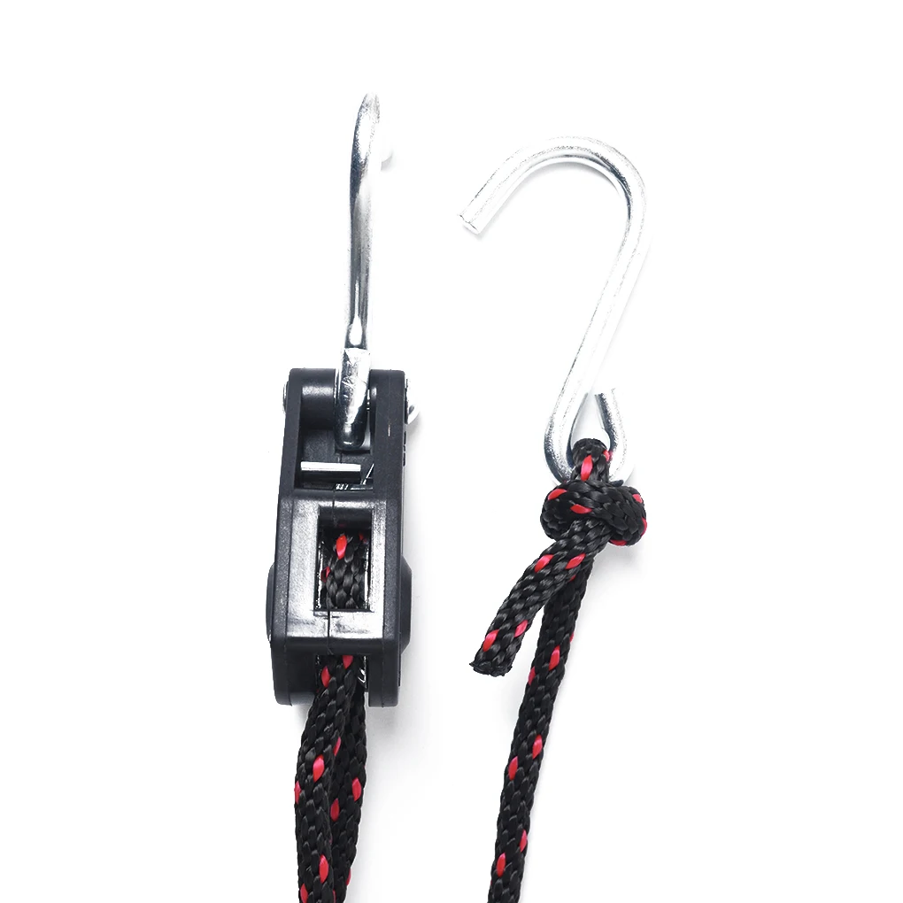 Каяк Лодка лук-веревка кормовая плетеная нейлоновая галстук падения из нержавеющей стали Регулируемая Вешалка Веревка безопасности 2,5 метров