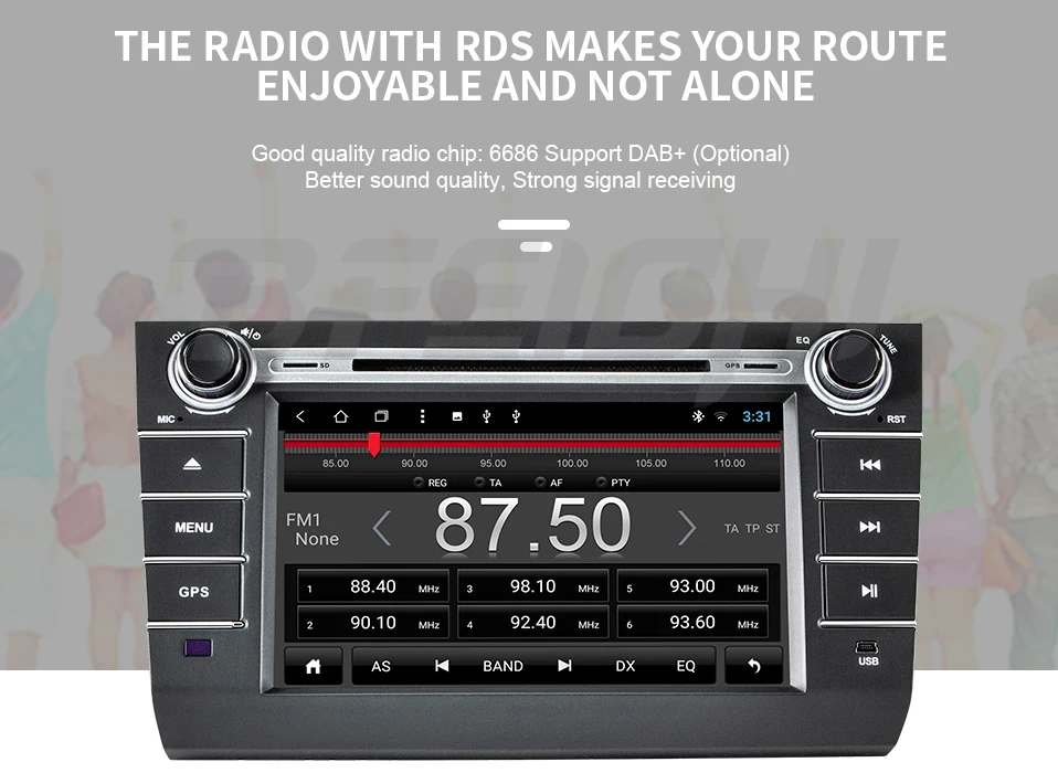 Clearance Bfeichi android 9.0 car dvd  for  Suzuki Swift 2004 2005 2006 2007 2008 2009 2010 dvd player navigation 5