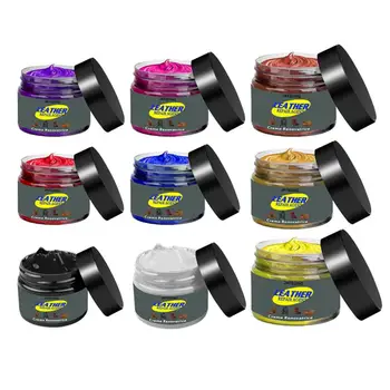 

Car Leather Color Balm Moisturizing Durable Leather Refurbishment Restorer Stain Wax Coloring Agent For Leather Bags Shoes