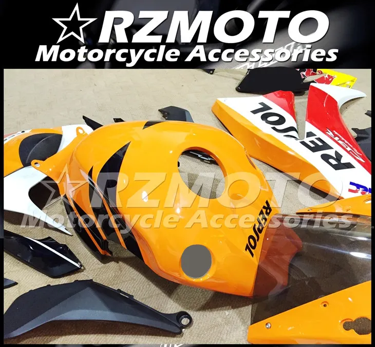 ABS мотоцикл обтекатель комплект для HONDA CBR1000RR 2012- год кузов литья под давлением Магазин № 0986