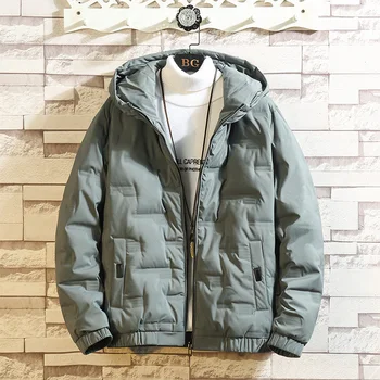 

2019 Winter Jacket Men And Coat Peffer Parka Jacket Men Winter Clothes For Men Winter Down Casual Plus Size Hooded M-5XL