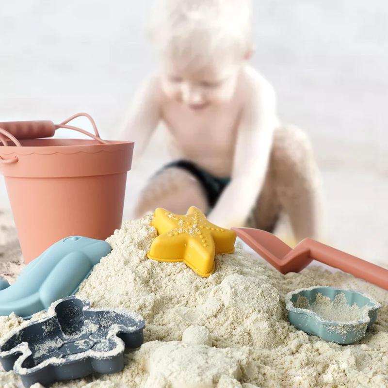 Fashionable Cartoon Children Beach Toys Summer Digging Sand Tool With Shovel Water Game Play Outdoor Toy Set Sandbox Baby Stuff 6