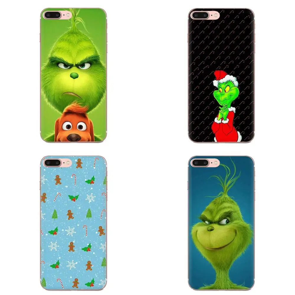

Green Grinch Soft Cases Skin For Xiaomi Redmi Mi 4 7A 9T K20 CC9 CC9e Note 7 9 Y3 SE Pro Prime Go Play