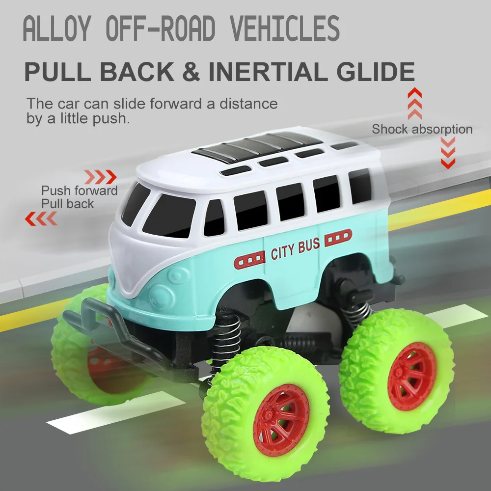 Детские игрушки автомобиль из сплава с тяговым эффектом городские внедорожники