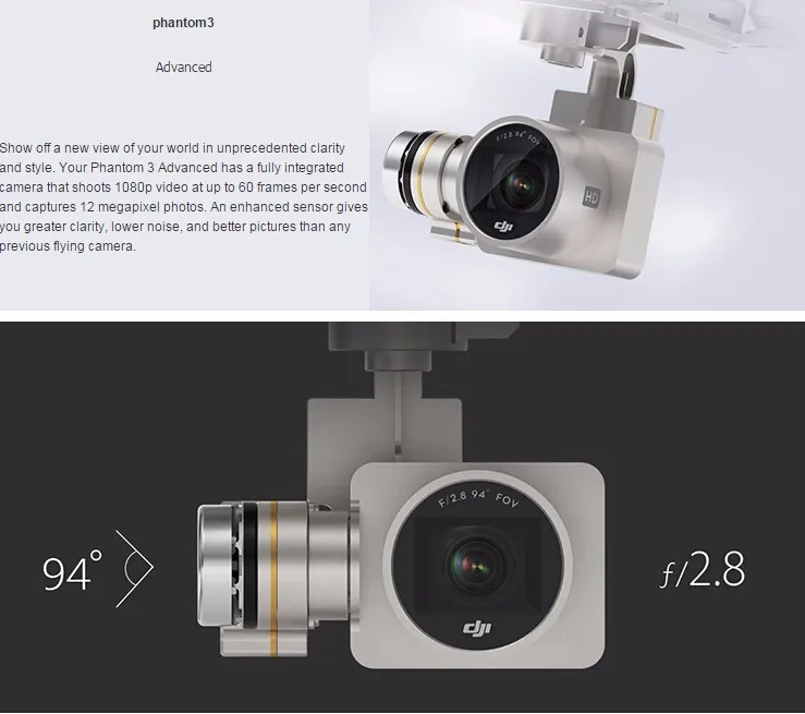 DJI Phantom 3 профессиональная версия с 4K камерой RC Квадрокоптер с рюкзаком
