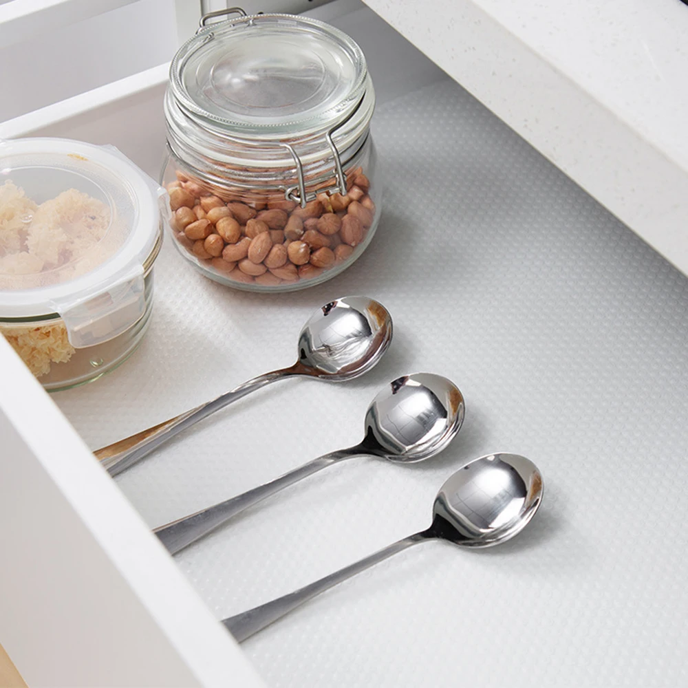 Household EVA Translucent Cabinet Mat Waterproof Moisture-proof Grease Stain Mildew Can Cut Kitchen Closet Pad Paper