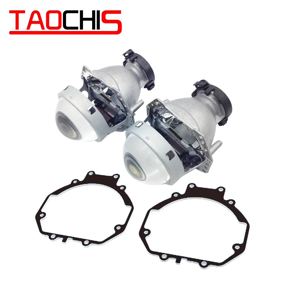 

TAOCHIS Car Styling transition frame adapter Hella 3R G5 Projector lens retrofit Bracket for MITSUBISHI PAJERO IV 2006 - 2014