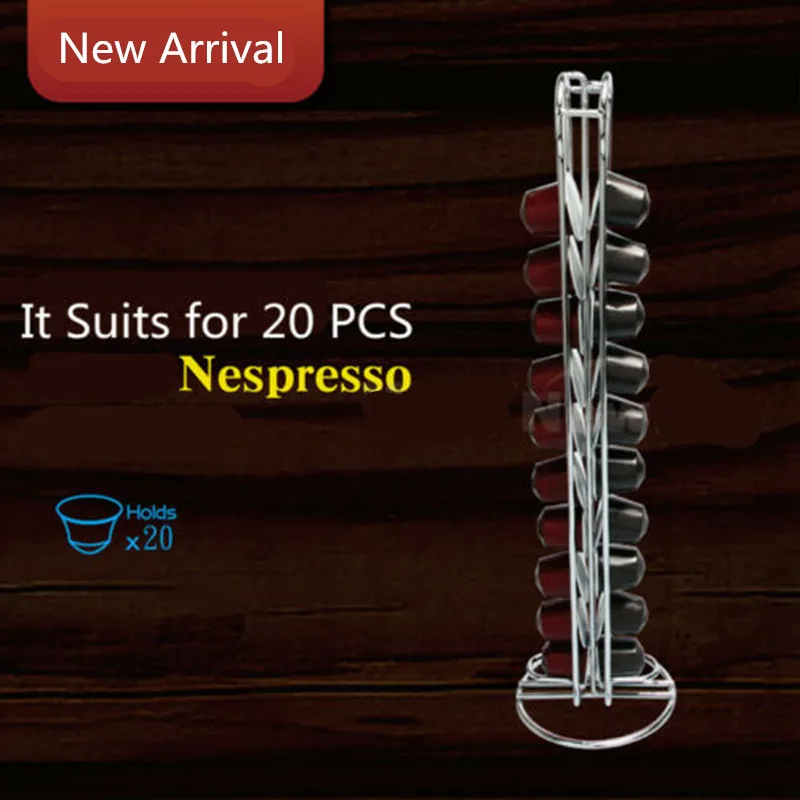 2019 держатель для капсул кофе диспенсер дозирующая башня Nespresso хранения