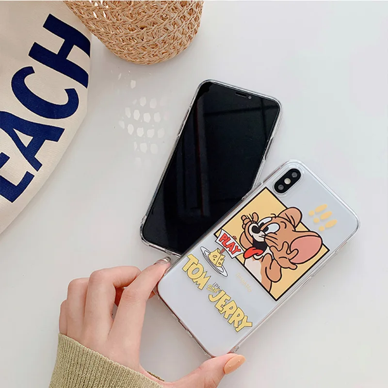 Забавная кошка и мышь 8plus Apple X's MAX/x r Fun X/7/8 P Пары 6 S силиконовый чехол для телефона