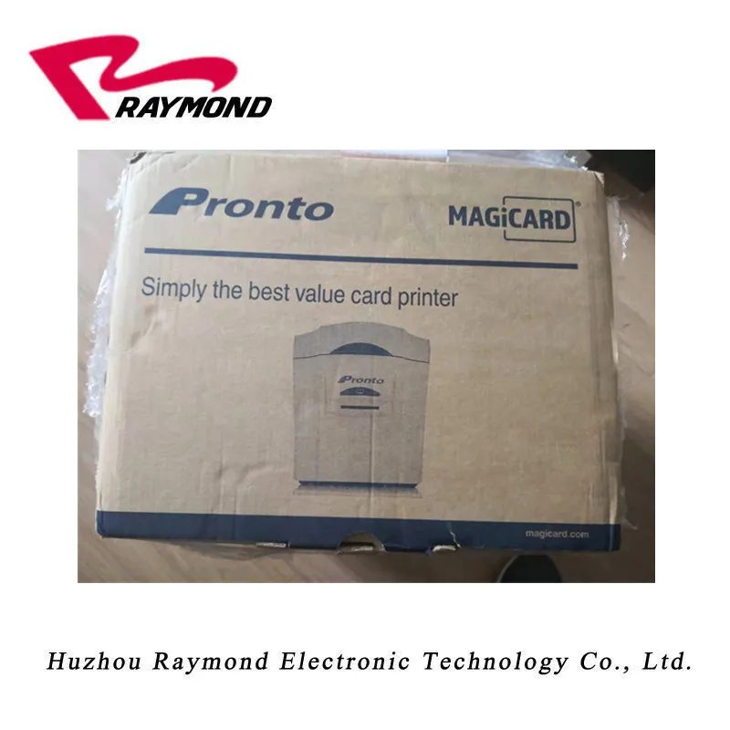 Magicard Pronto односторонний настольный принтер для удостоверения личности с двумя цветными лентами MA300 YMCKO