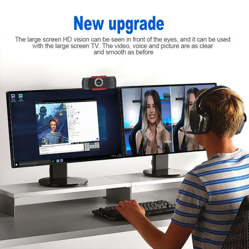 USB PC веб камера Full HD 1080P Веб камеры цифровая с Micphone для ноутбука Настольный