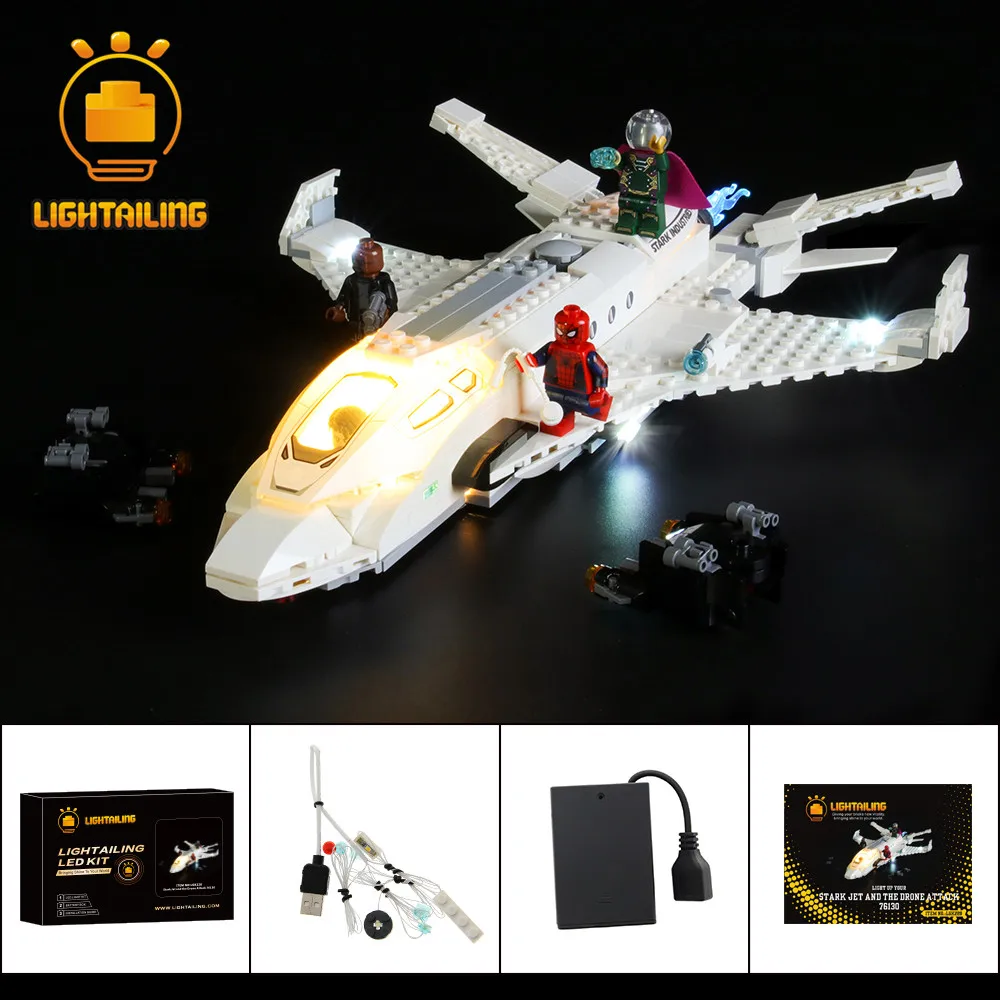 stark jet and the drone attack