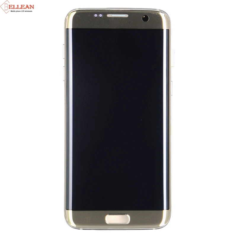 HH продвижение супер Amoled G935 ЖК дисплей для samsung Galaxy S7 Edge экран дисплей сенсорный дигитайзер сборка G935F ЖК с рамкой+ Инструменты