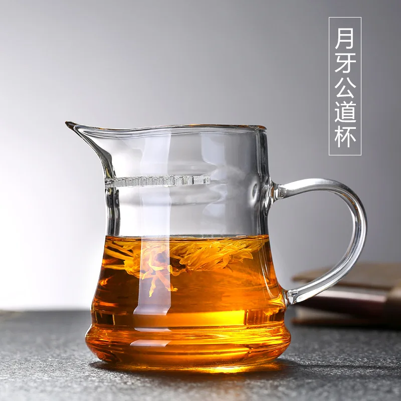 Термостойкий стеклянный чайник Hejian стеклянный чайный набор кувшин Полумесяца клюв чашка для зеленого чая кувшин для чая оптом