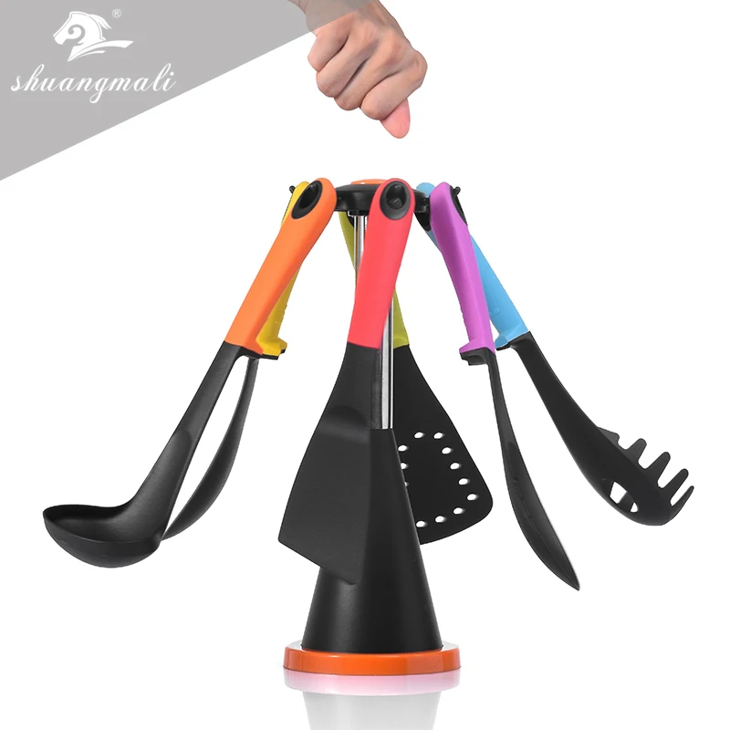 6 шт. Предметов нейлоновой кухонной утвари антипригарная кухонная инструмент для