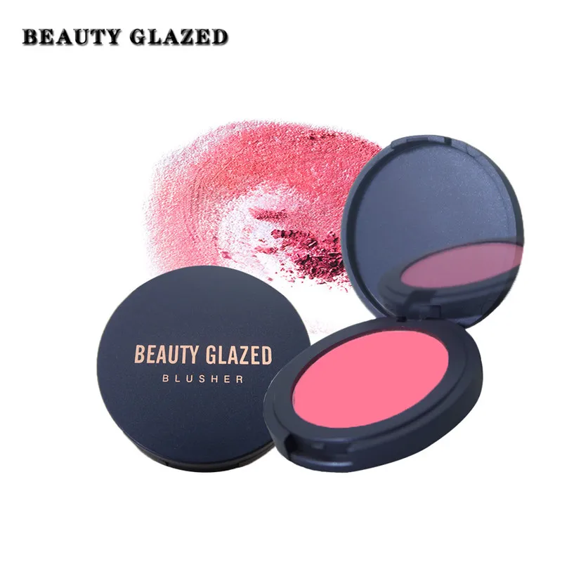 

BEAUTY GLAZED 10 Colors Face Mineral Pigment Blusher Blush Powder Cosmestics Professional Palette Blush Contour Shadow Beauty