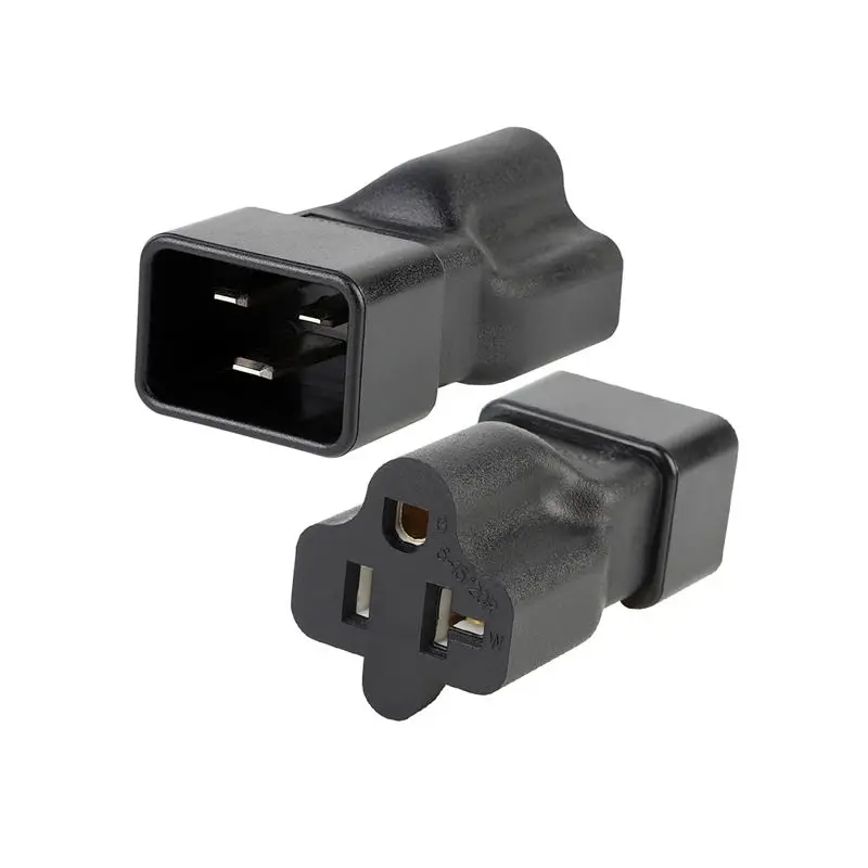 ABSF два в одном Iec320 C20 до 5-15R Ac адаптер питания Iec320 C20 до 6-20R конвертер гнездо «Папа-мама» преобразования США Plug