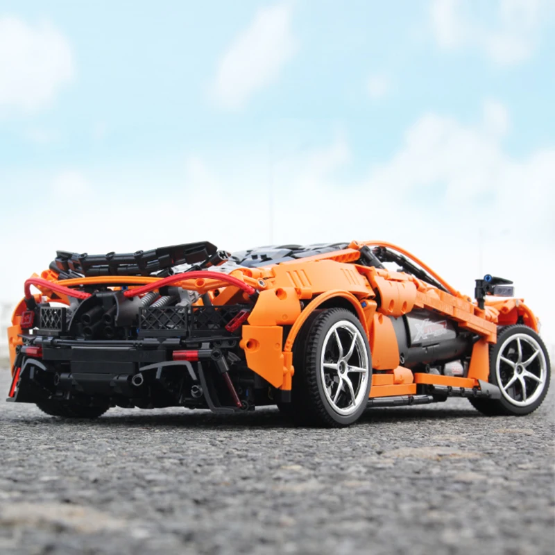 Новая модель супер гоночного автомобиля mlaren совместимая техника Voiture Moc-16015 IepinSet 20087 строительные блоки кирпичи игрушки подарок
