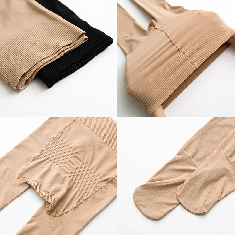 Ample waistline Tights* high waist, abdomen closure, hip lifting, Tights* lady's spring and autumn thin silk Tights* Spandex