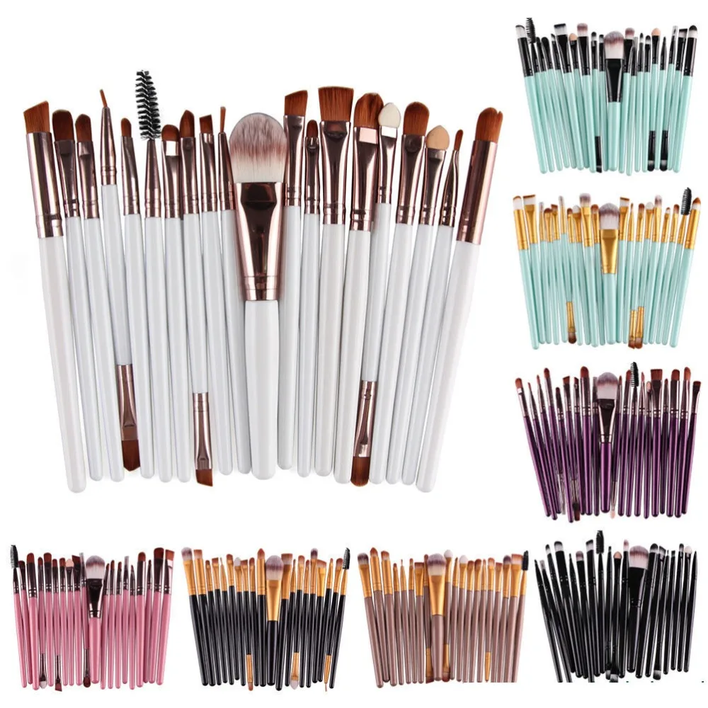 

Beginner Makeup Brush Portable Set 20 Makeup Brush Eye Shadow Brush Blush Brush Scatter Brush Beginner Complete Makeup Tool