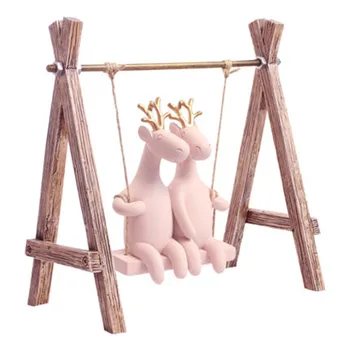 

Nordic Deer Decoration Modern Minimalist Living Room Home Accessories Creative Wedding Gift Room Small Decoration A707