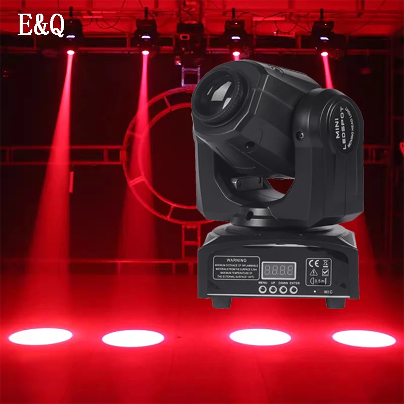 Подвижный мини-светильник мощностью 60 Вт светодиодный светильник Lyre DMX 512