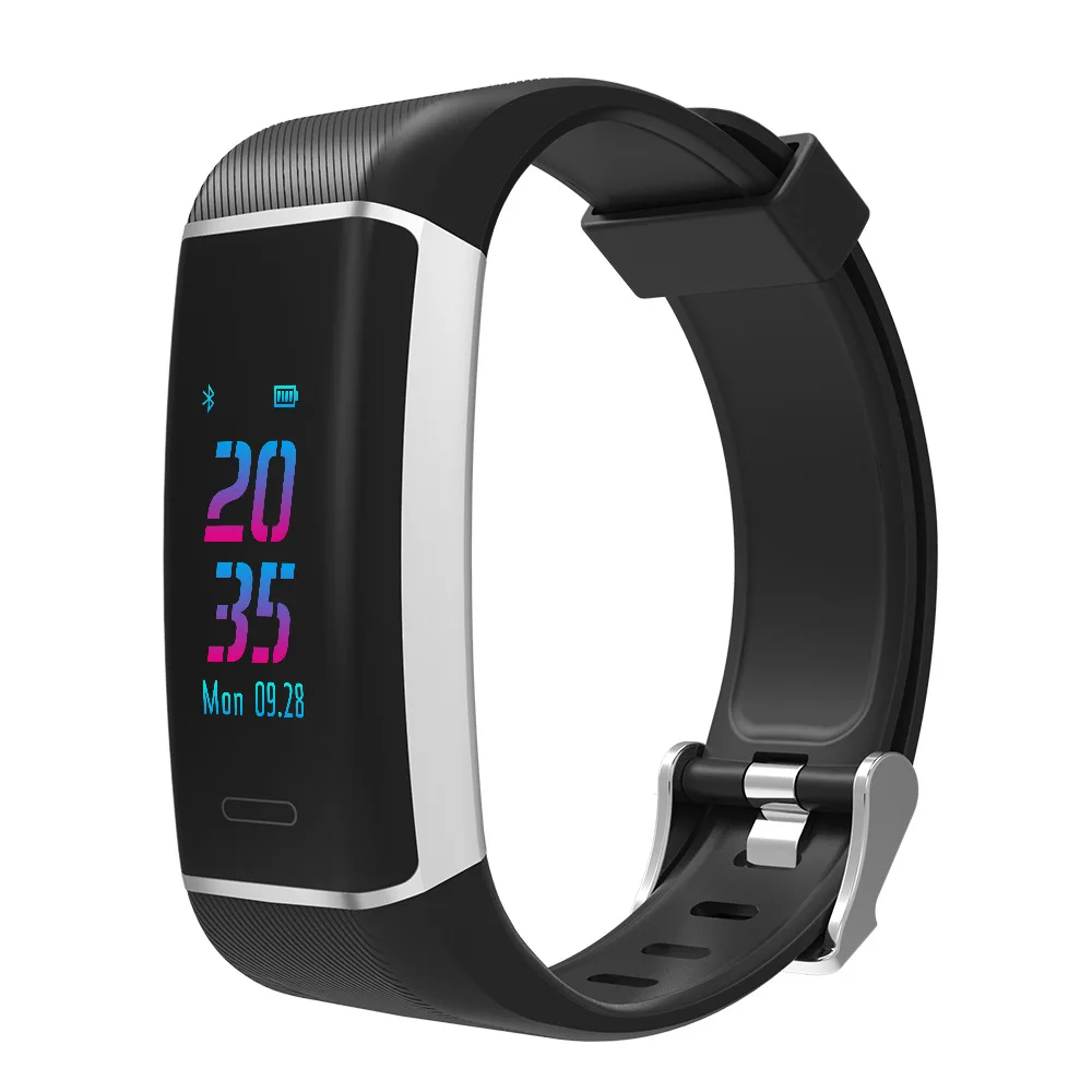 W7 Smart Bracelet Separate GPS Sports Positioning Track Pace Bluetooth Color Screen Heart Rate Weather Information Waterproof