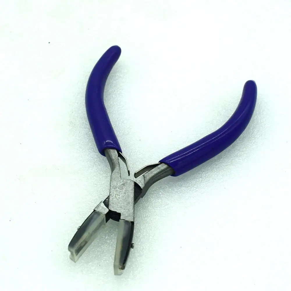 Ювелирные изделия инструмент нейлоновые челюсти Плоские щипцы плоскогубцы ювелирные изделия шарик делая инструмент