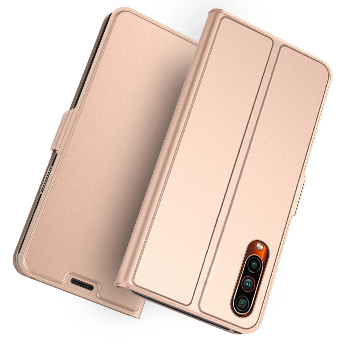 Для Meizu 16T чехол из искусственной кожи с откидной крышкой и подставкой Чехол с карманом для всего тела с держателями карт и магнитной пряжкой для Meizu 16T чехол - Цвет: 04