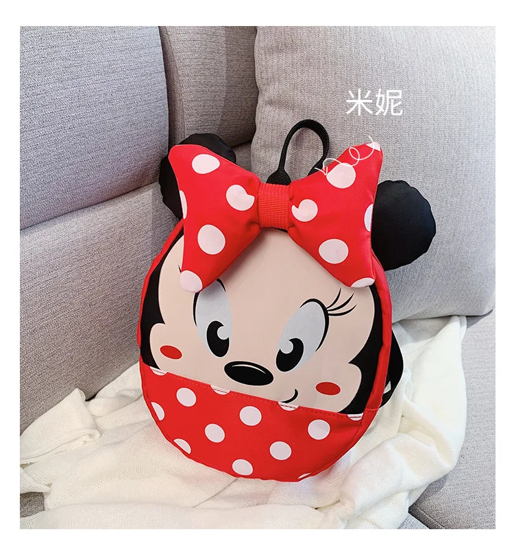 Детская школьная сумка disney, мини-рюкзак с Микки Маусом, милая маленькая сумочка для малышей, сумка на плечо для мальчиков и девочек