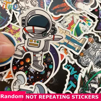 

10/20/30/40/50Pcs Outer Space Astronaut Stickers Waterproof PVC Snowboard Skateboard Laptop Luggage Laptop Guitar Toys Sticker