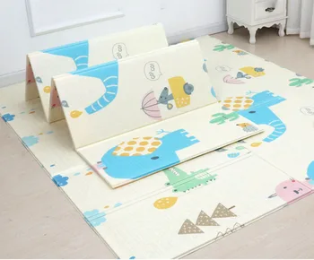 

Baby Play Mat Foldable Crawling Carpet Waterproof XPE Soft Floor Playmat Kid Game Activity Rug Folding Blanket Educational Toys
