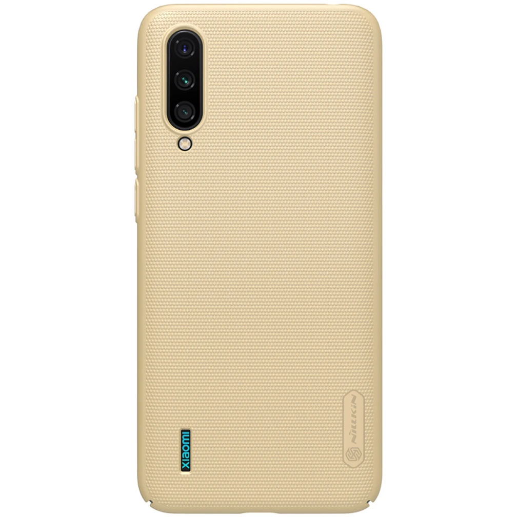 Для Xiaomi mi A3 mi A3 чехол mi CC9 CC 9 NILLKIN матовый щит Жесткий пластик матовая задняя крышка для Xiaomi mi CC9e CC 9e чехлы - Цвет: Золотой