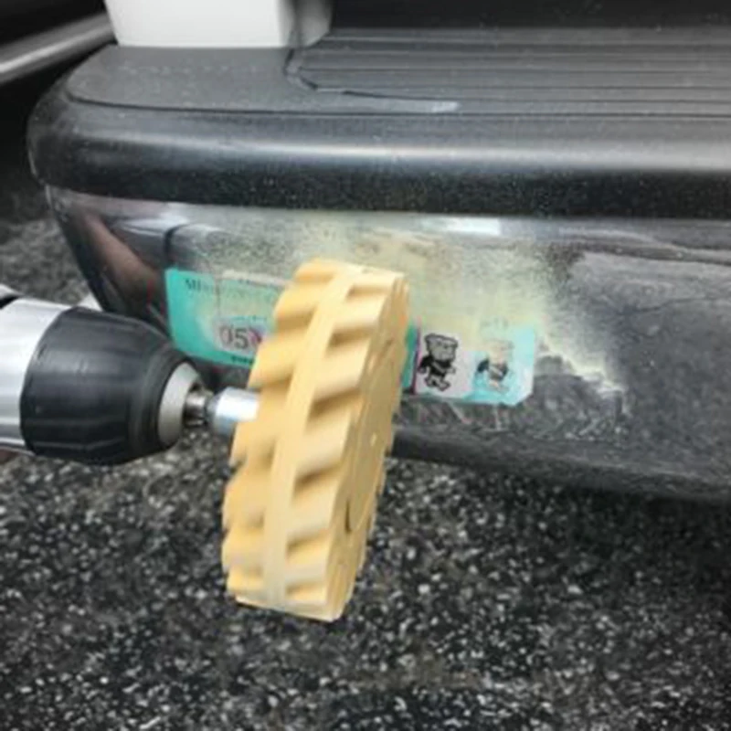 

4inch Polishing Wheel Multiple paint Car Boat Rubber Sticker Removal Adapter