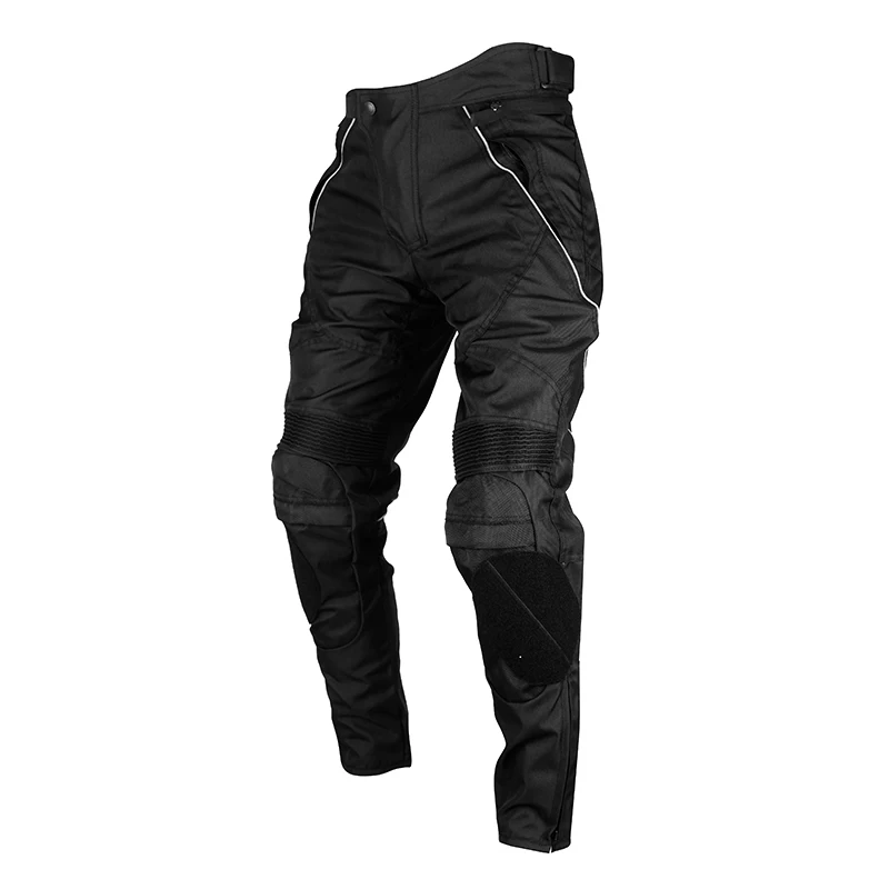 DK06 Black Pants DUHAN мотоциклетные брюки мужские ветрозащитные защитные экипировки штаны для мотокросса мотоциклетные брюки для верховой езды штаны для мотоциклистов с коленом - Цвет: DK06 Black Pants