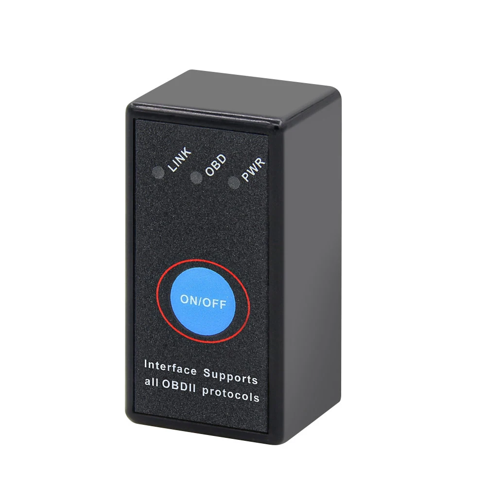 V1.5 ELM327 с переключателем PIC18F25K80 для OBD2 протоколов автомобиля код ошибки ридер Авто диагностический инструмент Поддержка Android Крутящий момент/ПК obd