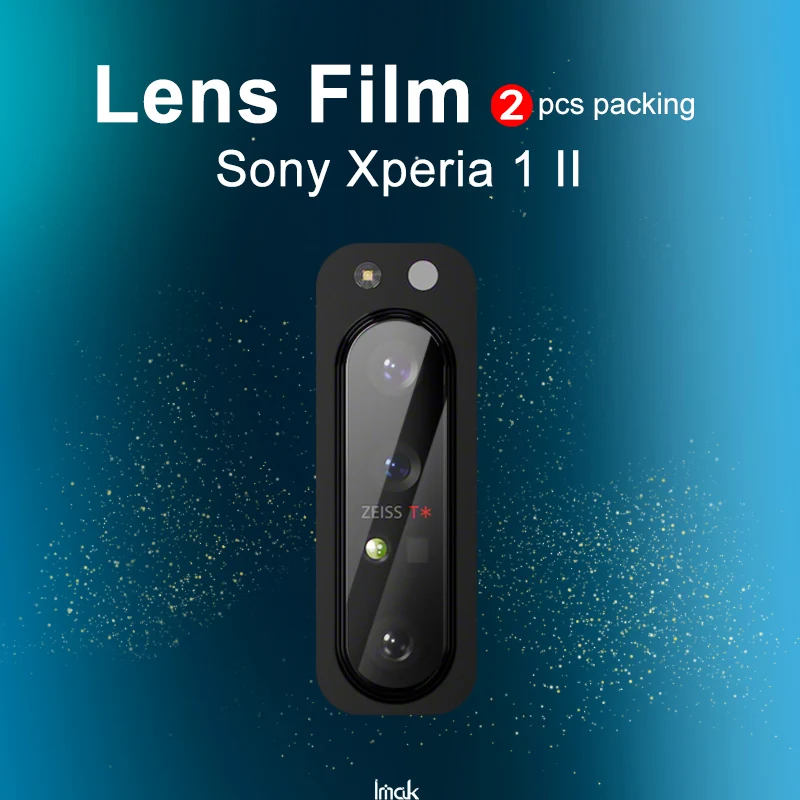 Для Sony Xperia 1 II /Xperia 10 пленка из закаленного стекла Imak 2 шт. износостойкая Защитная