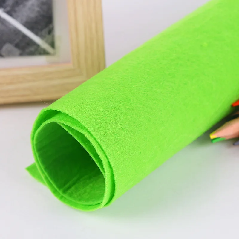 10 Color Soft Nonwoven Fabric Sheets 40*46cm DIY Craft Patchwork Handwork Cloth handworking accessories