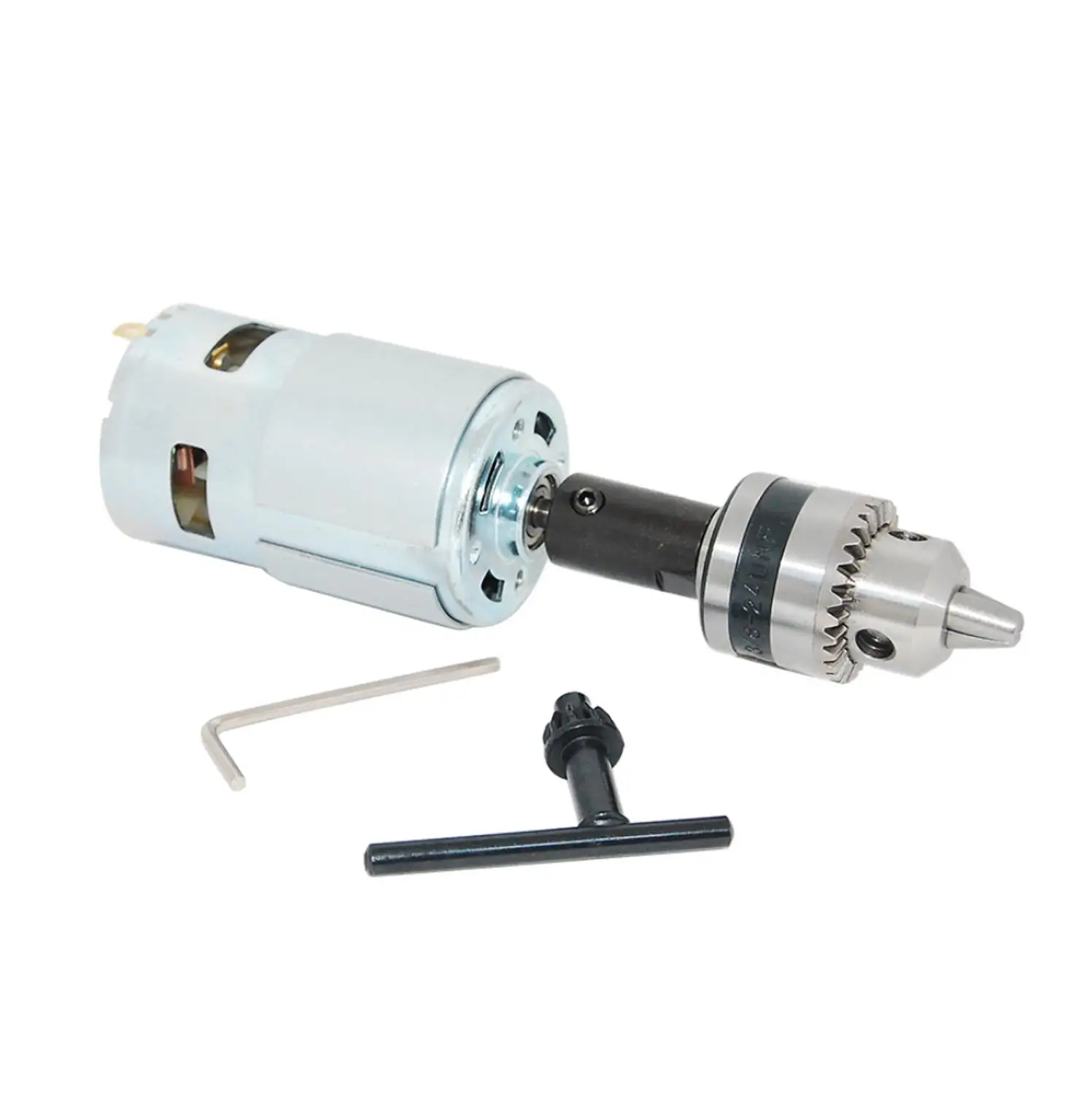 Миниатюрная Настольная пила с редукторным двигателем постоянного тока 775, 12 В/24 В для резки дерева с мини-фотоэлементами, детали для рукодел... ► Фото 1/5