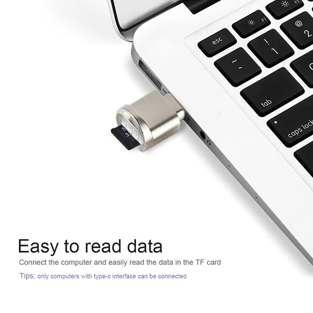 Портативный мини кардридер Type C Micro SD TF OTG адаптер USB 3 1 для Samsung Huawei Macbook