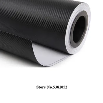 

For Kia Rio 4 X-line 2018 2019 Accessories Car Sticker Sheet Smooth Carbon Fiber Pattern Car Film Wrap 30cm 50cm*152cm