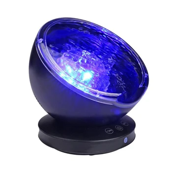 

Ocean Wave Projector LED Night Light Music Player Remote Control 7 Light Kid Bedroom Sleeping Hanging Night Lights
