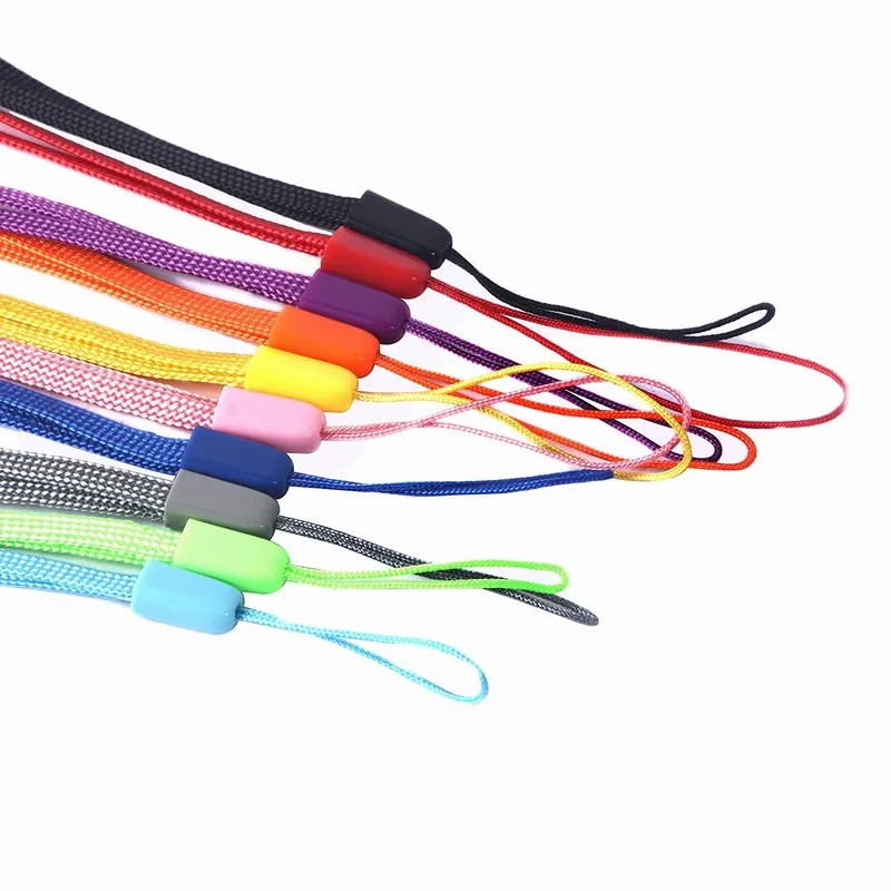 10PCS Portefeuille Hand Grip Lanyard Holder for USB Thumb Drives Keys Phone Strap String Wrist Keychains ID Name Tag Badge Stand (4)