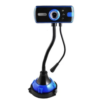 

PC 480P Full HD Webcams USB Laptop Desktop Webcam Live Streaming Webcam Rotatable 360 Degrees With Microphone