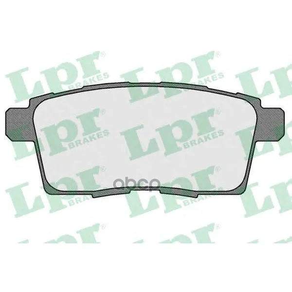 Колодки Тормозные Mazda Cx7/Cx9 07- Задние Lpr 05p1572 Lpr арт. 05P1572