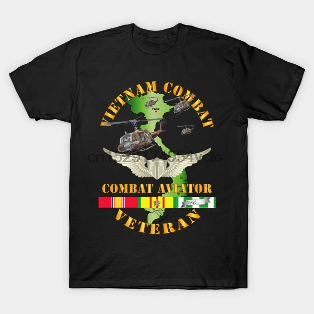 Мужская футболка Vietnam Combat AVN Vet Aviator Air assase w SVC Футболка женская |